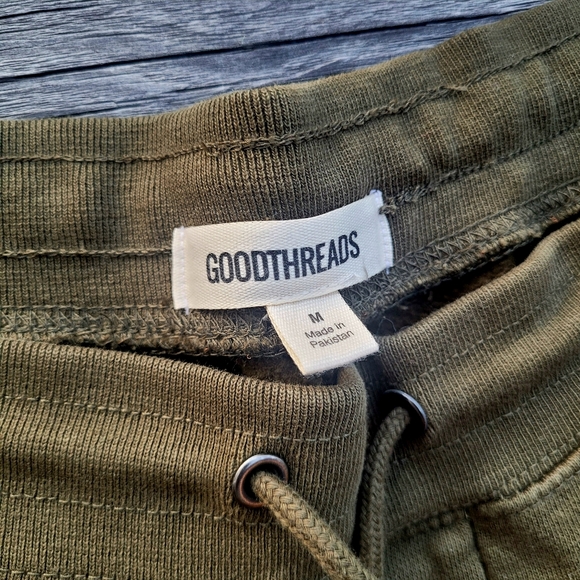 GoodThreads Olive Green Joggers - Picture 7 of 8